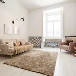Baixa Tile Blue Two-bedroom - By Lu Holidays Apartment Lisbon