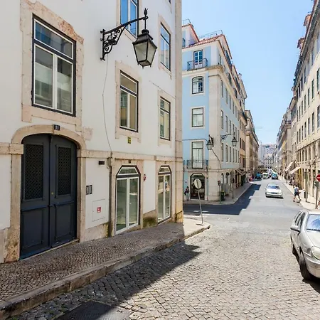 Baixa Tile Blue Two-bedroom - By Lu Holidays * Lisbon