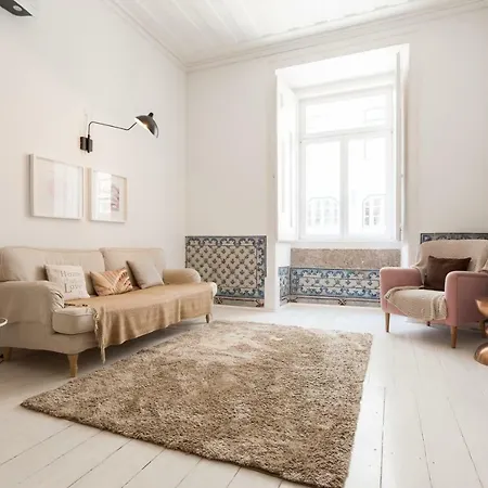Baixa Tile Blue Two-bedroom - By Lu Holidays Apartman Lisboa